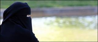 Mujer con burka