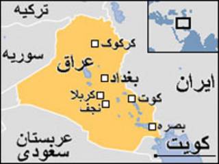 نقشه عراق