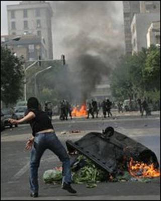 ناآرامی های تهران
