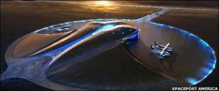 Diseño del puerto espacial Spaceport America