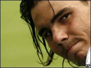 لاعب التنس الأسباني رافاييل نادال