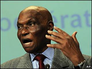 Shugaban Senegal, Abdoulaye Wade