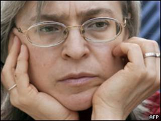 Anna Politkovskaya.