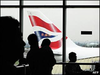 Avión de British Airways