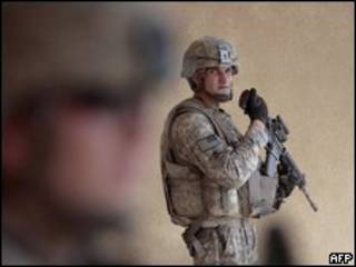 Soldados americanos no Iraque