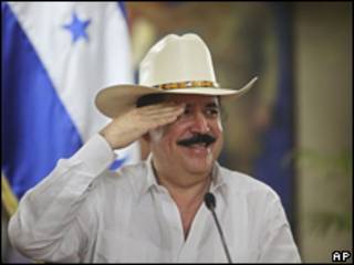 Manuel Zelaya, presidente de Honduras.