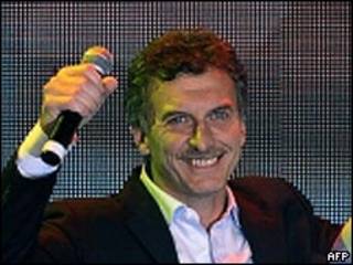 Mauricio Marcri del partido Unión-PRO
