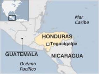 Mapa de Honduras