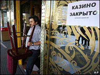Casino cerrado en rusia