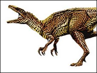 Impresión artística del dinosaurio carnívoro Banjo (Imagen: Australian Age of Dinasours)