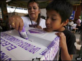 Votaciones en México