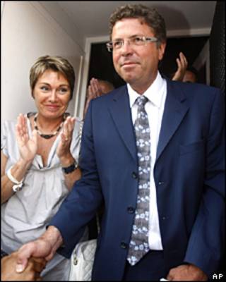 Candidato vencedor Daniel Duquenne