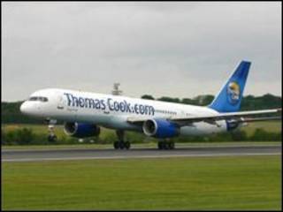 Avião da Thomas Cook (arquivo)