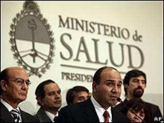 Juan Luis Manzur, ministro de Salud argentino
