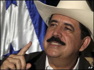 Manuel Zelaya, presidente depuesto de Honduras.