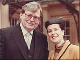 Edward Thomas Downes y su esposa Joan