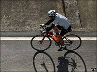Ciclista (foto de archivo)
