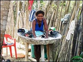 Desplazados en Colombia. Foto cortesía de Amnistía Internacional.