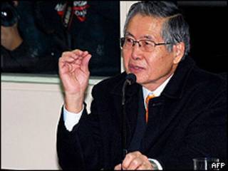 Alberto Fujimori.