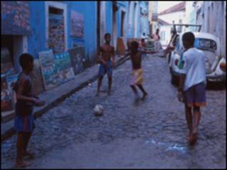 Adolescentes en Salvador de Bahía.