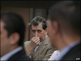 Carlos López Contreras, canciller del gobierno hondureño de facto.