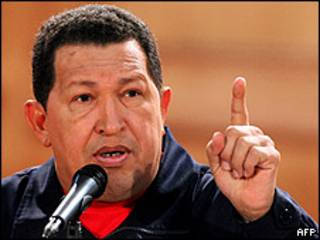 Hugo Chávez.