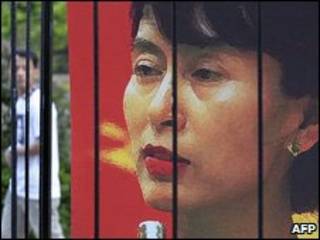 A líder da oposição de Mianmar, Aung San Suu Kyi