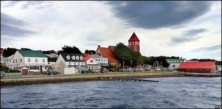 Stanley, capital de las Falklands o Malvinas