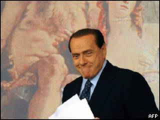 El primer ministro italiano, Silvio Berslusconi