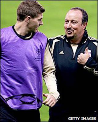 Gerrard và Benitez