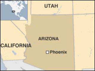 Mapa do Arizona