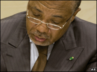 O ex-presidente liberiano Charles Taylor (foto de arquivo)