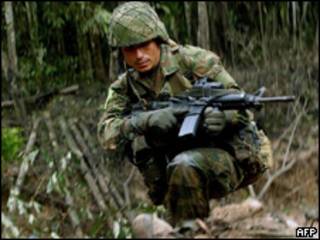 Soldado colombiano