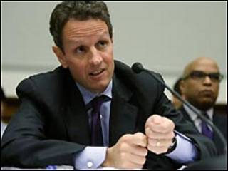 وزير المالية الامريكي تيموثي غيثنر