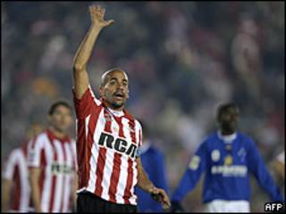 Futbolista argentino Juan Sebastián Verón