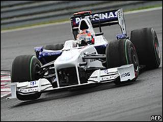 Automóvil del equipo BMW Sauber