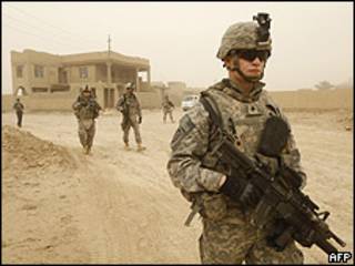 Soldados estadounidenses en Irak