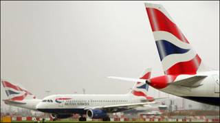 Máy bay của British Airways