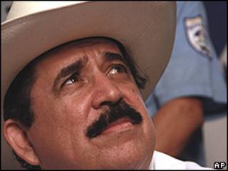 Manuel Zelaya, presidente depuesto de Honduras