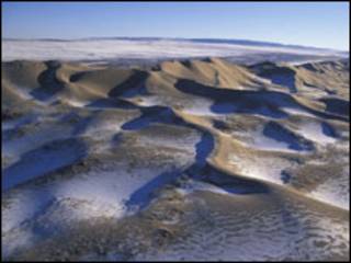 O deserto de Gobi, na Mongólia. Foto: Huw Cordey