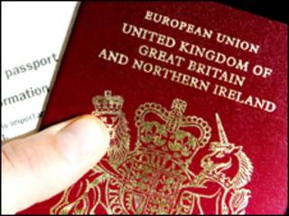 Pasaporte británico