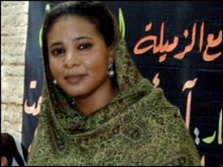 الصحفية السودانية لبنى حسين