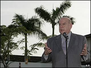 José Miguel Insulza, secretario general de la OEA