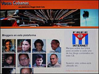 Contenido del CD de blogueroas cubanos