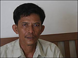 Ngư dân Nguyễn Văn Bình