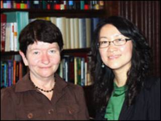 剑桥大学校长Alison Richard教授和天舒