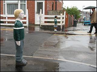Boneco em Leicester