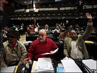 Legisladores venezolanos