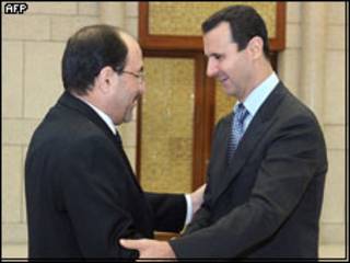 الاسد والمالكي
