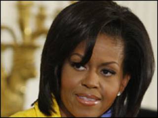 A primeira-dama dos EUA, Michelle Obama. Foto AP/ Ron Edmonds